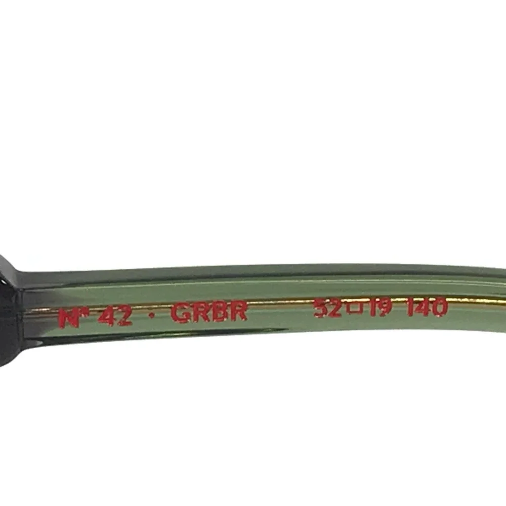 Etnia Barcelona Eyeglasses Frames CHROMA N42 GRBR Green Brown Olive 52-19-140